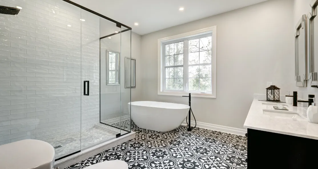 Bathroom remodeling project in Los Angeles